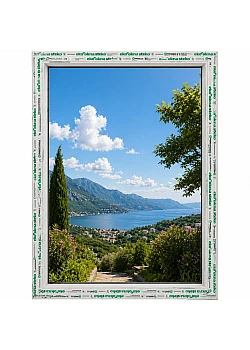 Металлопластиковое окно WDS 5S глухое 1000 x 1200 мм