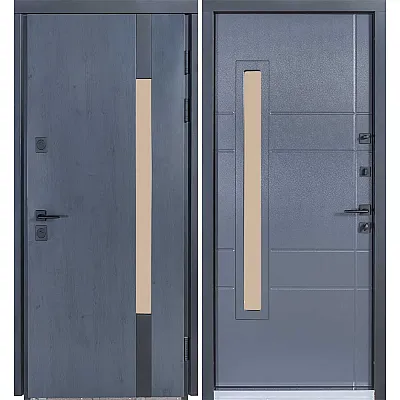 Входные Двери ТЕРМО HOUSE 705/431 Vinorit Булат-2