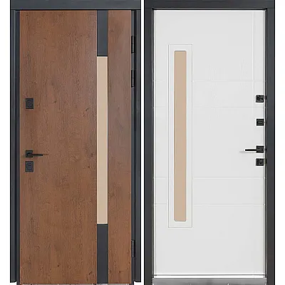 Входные Двери ТЕРМО HOUSE 705/431 Vinorit Булат-3