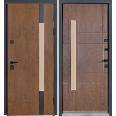 Входные Двери ТЕРМО HOUSE 705/431 Vinorit Булат-5