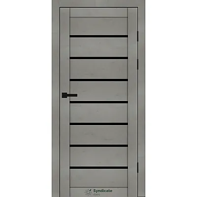 Межкомнатные Двери SD-PVC-102 BLK Syndicate ПВХ плёнка-2
