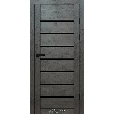Межкомнатные Двери SD-PVC-102 BLK Syndicate ПВХ плёнка-3