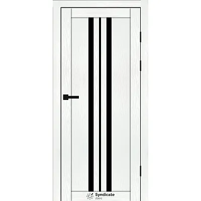 Міжкімнатні Двері SD-PVC-107 BLK Syndicate ПВХ плівка-4