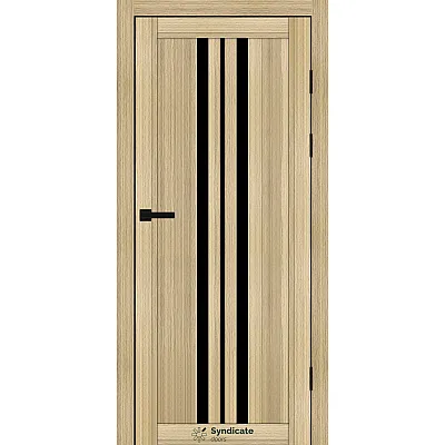 Міжкімнатні Двері SD-PVC-107 BLK Syndicate ПВХ плівка-8