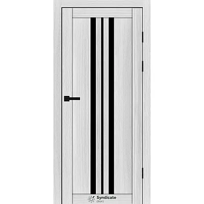 Міжкімнатні Двері SD-PVC-107 BLK Syndicate ПВХ плівка-15