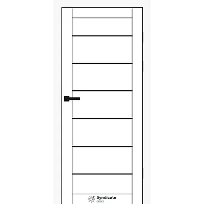 Межкомнатные Двери SD-PVC-108 BLK Syndicate ПВХ плёнка-4