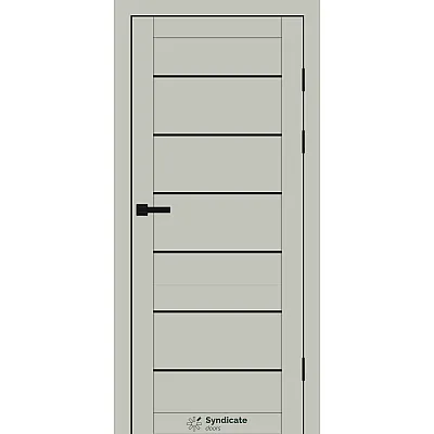 Межкомнатные Двери SD-PVC-108 BLK Syndicate ПВХ плёнка-12