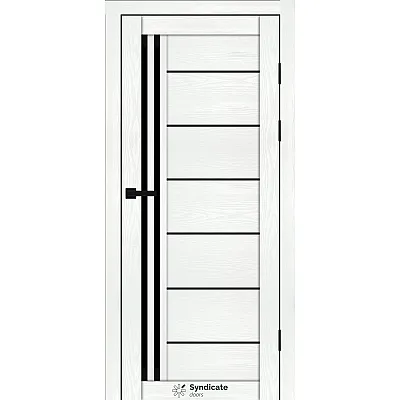 Міжкімнатні Двері SD-PVC-114 BLK Syndicate ПВХ плівка-12