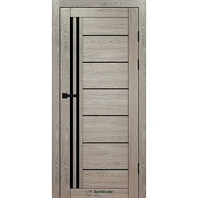 Міжкімнатні Двері SD-PVC-114 BLK Syndicate ПВХ плівка-10