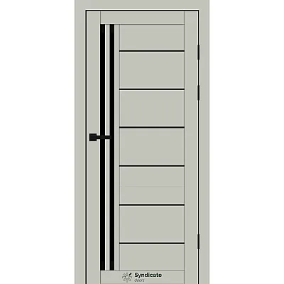 Міжкімнатні Двері SD-PVC-114 BLK Syndicate ПВХ плівка-13