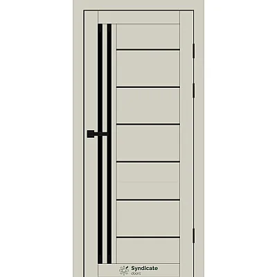 Міжкімнатні Двері SD-PVC-114 BLK Syndicate ПВХ плівка-14