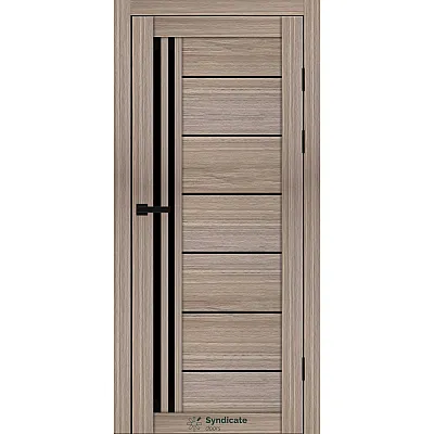 Міжкімнатні Двері SD-PVC-114 BLK Syndicate ПВХ плівка-15