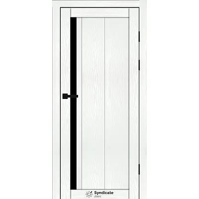 Міжкімнатні Двері SD-PVC-124 BLK Syndicate ПВХ плівка-12