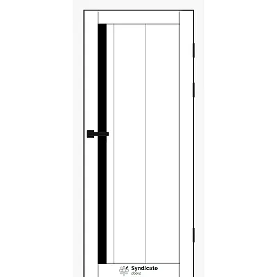 Міжкімнатні Двері SD-PVC-124 BLK Syndicate ПВХ плівка-6