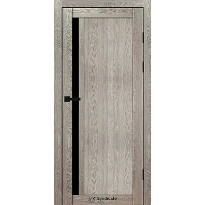 Міжкімнатні Двері SD-PVC-124 BLK Syndicate ПВХ плівка-16