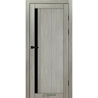 Міжкімнатні Двері SD-PVC-124 BLK Syndicate ПВХ плівка-15
