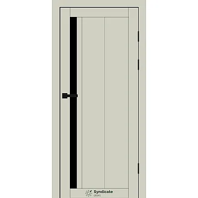 Міжкімнатні Двері SD-PVC-124 BLK Syndicate ПВХ плівка-4