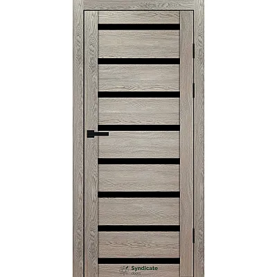 Міжкімнатні Двері SD-PVC-103 BLK Syndicate ПВХ плівка-6