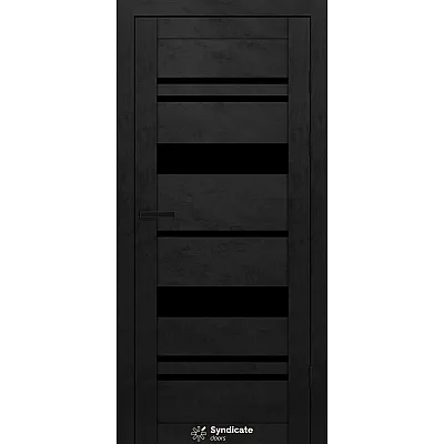 Межкомнатные Двери SD-PVC-104 BLK Syndicate ПВХ плёнка-4