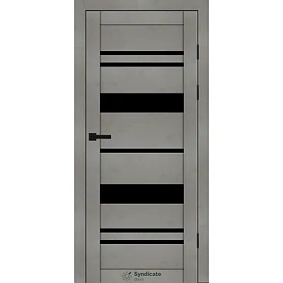 Межкомнатные Двери SD-PVC-104 BLK Syndicate ПВХ плёнка-2