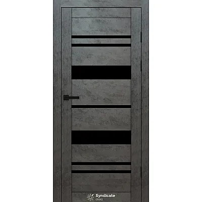 Межкомнатные Двери SD-PVC-104 BLK Syndicate ПВХ плёнка-3