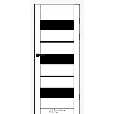 Межкомнатные Двери SD-PVC-105 BLK Syndicate ПВХ плёнка-1