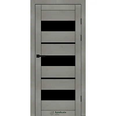 Межкомнатные Двери SD-PVC-105 BLK Syndicate ПВХ плёнка-3