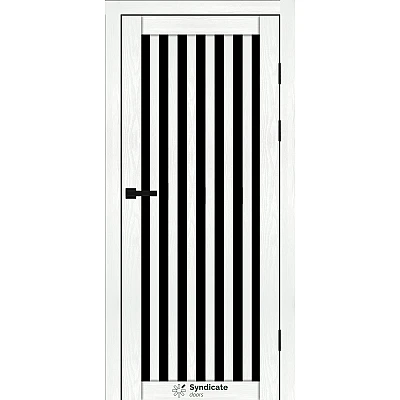 Міжкімнатні Двері SD-PVC-125 BLK Syndicate ПВХ плівка-4