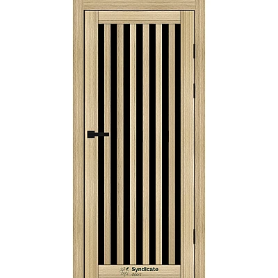 Міжкімнатні Двері SD-PVC-125 BLK Syndicate ПВХ плівка-6
