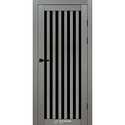 Міжкімнатні Двері SD-PVC-125 BLK Syndicate ПВХ плівка-5