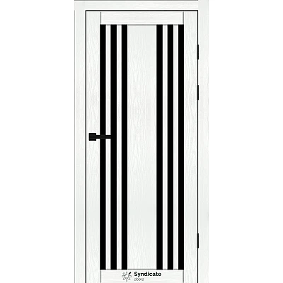 Міжкімнатні Двері SD-PVC-126 BLK Syndicate ПВХ плівка-4
