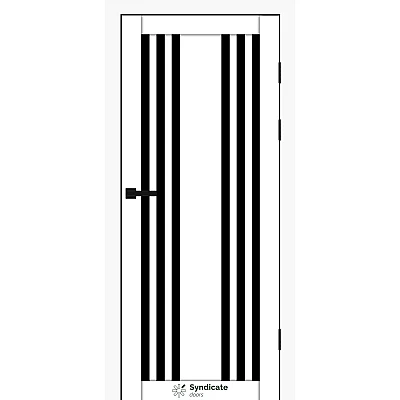 Міжкімнатні Двері SD-PVC-126 BLK Syndicate ПВХ плівка-6