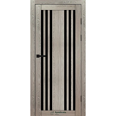 Міжкімнатні Двері SD-PVC-126 BLK Syndicate ПВХ плівка-8