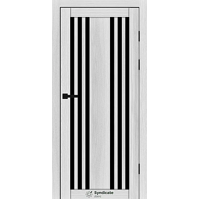 Міжкімнатні Двері SD-PVC-126 BLK Syndicate ПВХ плівка-10