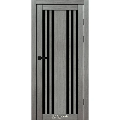 Міжкімнатні Двері SD-PVC-126 BLK Syndicate ПВХ плівка-7