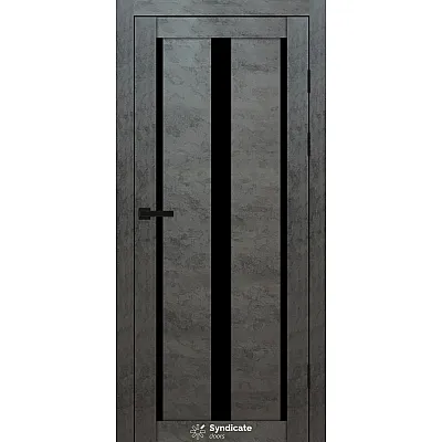 Межкомнатные Двери SD-PVC-127 BLK Syndicate ПВХ плёнка-4