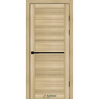 Міжкімнатні Двері SD-PVC-129 BLK Syndicate ПВХ плівка-7