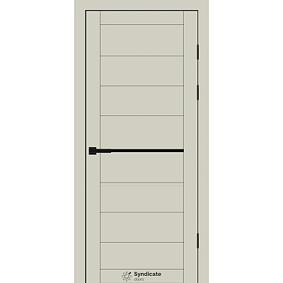 Міжкімнатні Двері SD-PVC-129 BLK Syndicate ПВХ плівка-16
