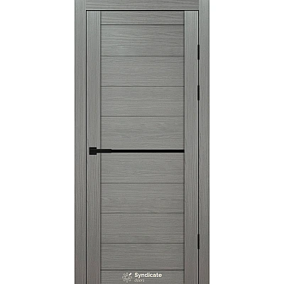 Міжкімнатні Двері SD-PVC-129 BLK Syndicate ПВХ плівка-6