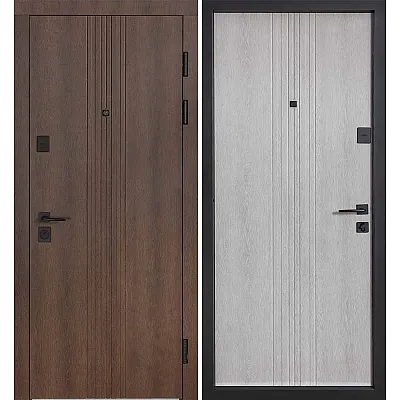 Входные Двери B-606 Модель 229 Дримвуд темный/Дримвуд светлый Булат-0