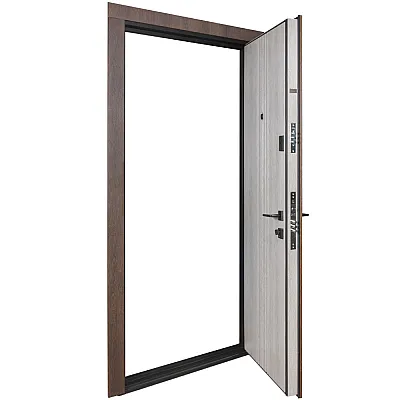 Входные Двери B-606 Модель 229 Дримвуд темный/Дримвуд светлый Булат-9