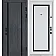 Вхідні Двері ТЕРМО ОЛІМП (квадро) Mottura Модель 575/568 Оксид чорний/Білий матовий Булат-11-thumb