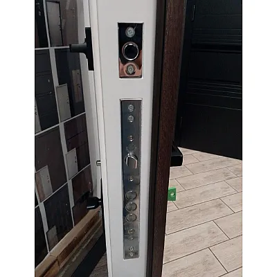 Двери Аккорд 2 цвета, Блок 950*2050 мм. правая Qdoors-2