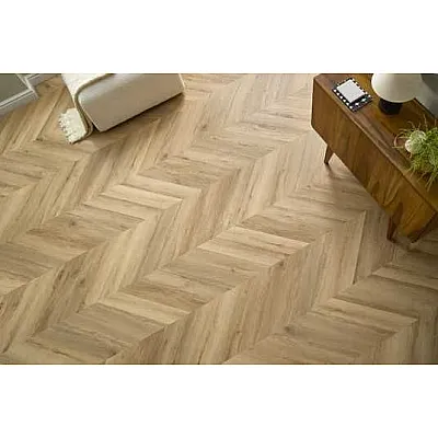 Виниловый SPC Ламинат Arbiton Chevron Tucson Oak CLC 41592-1