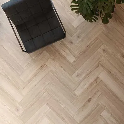 Виниловый SPC Ламинат Arbiton Legnar Herringbone Tucson Oak HB 41595-1