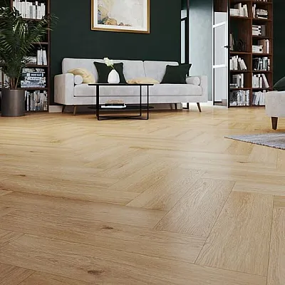 Вініловий SPC Ламінат Arbiton Legnar Herringbone Arvada Oak HB 41535-1