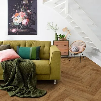 Виниловая плитка Divino Drayback Herringbone Kentucky Oak 83853-1