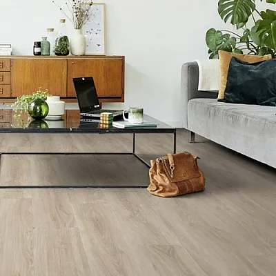Вінілова плитка Tarkett Starfloor Click Solid 55 ENGLISH OAK-LIGHT BEIGEl 36021028-1