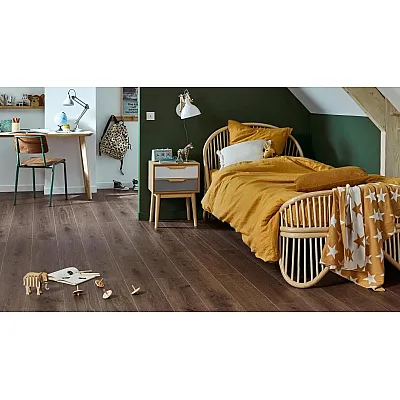Вінілова плитка Tarkett Starfloor Click Solid 55 DELICATE-OAK-Brownl 36020006-1