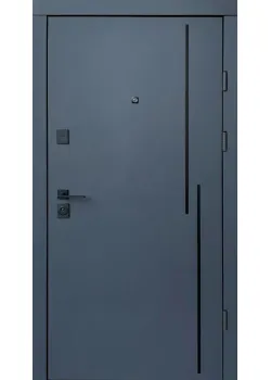 Двери Крос-Аk антрацит/белая шагрень Qdoors